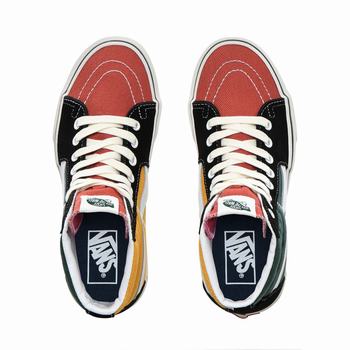 Damske Kotnikove Tenisky Vans Varsity Sk8-Hi Viacfarebný VA27AMQYH